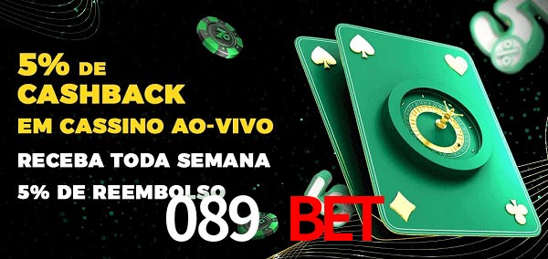 Promoções do cassino ao Vivo 089 bet